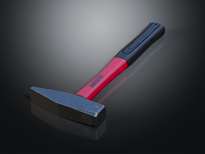 Modern Hammer Nail Lifter 3d model