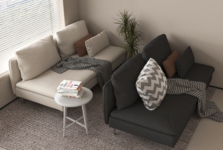 Sofa bed Double sofa 3d model