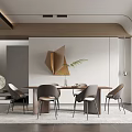 Modern Restaurant 3d model