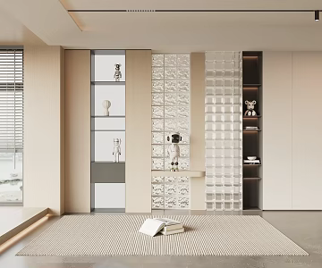 Modern Entrance 3d model