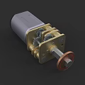 Industrial Equipment Precision Gear Motor With Metal Gears Shaft And Brass Components