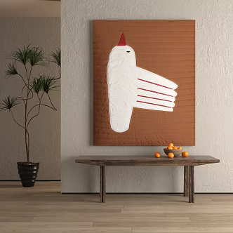 decorative painting 3d model