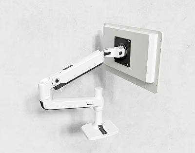 Projection Monitoring System With Adjustable Arm Mount And Wall Display Bracket 3d model