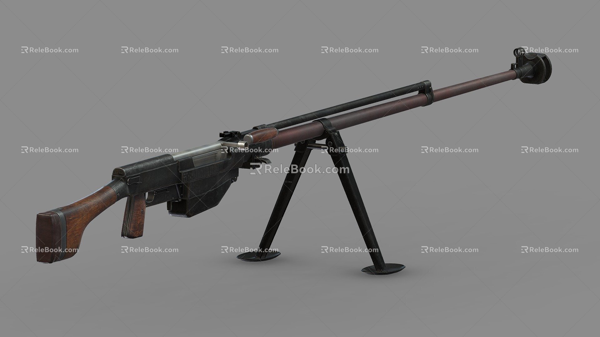 light machine gun model