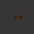 Wooden Desk Series With Various Shapes And Functional Drawers For Office Use