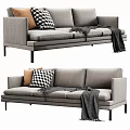 Zanotta Multiplayer Sofa 3d model