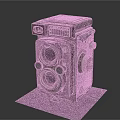 Vintage Retro Digital Camera Classic Device for Mobile Photography Enthusiasts