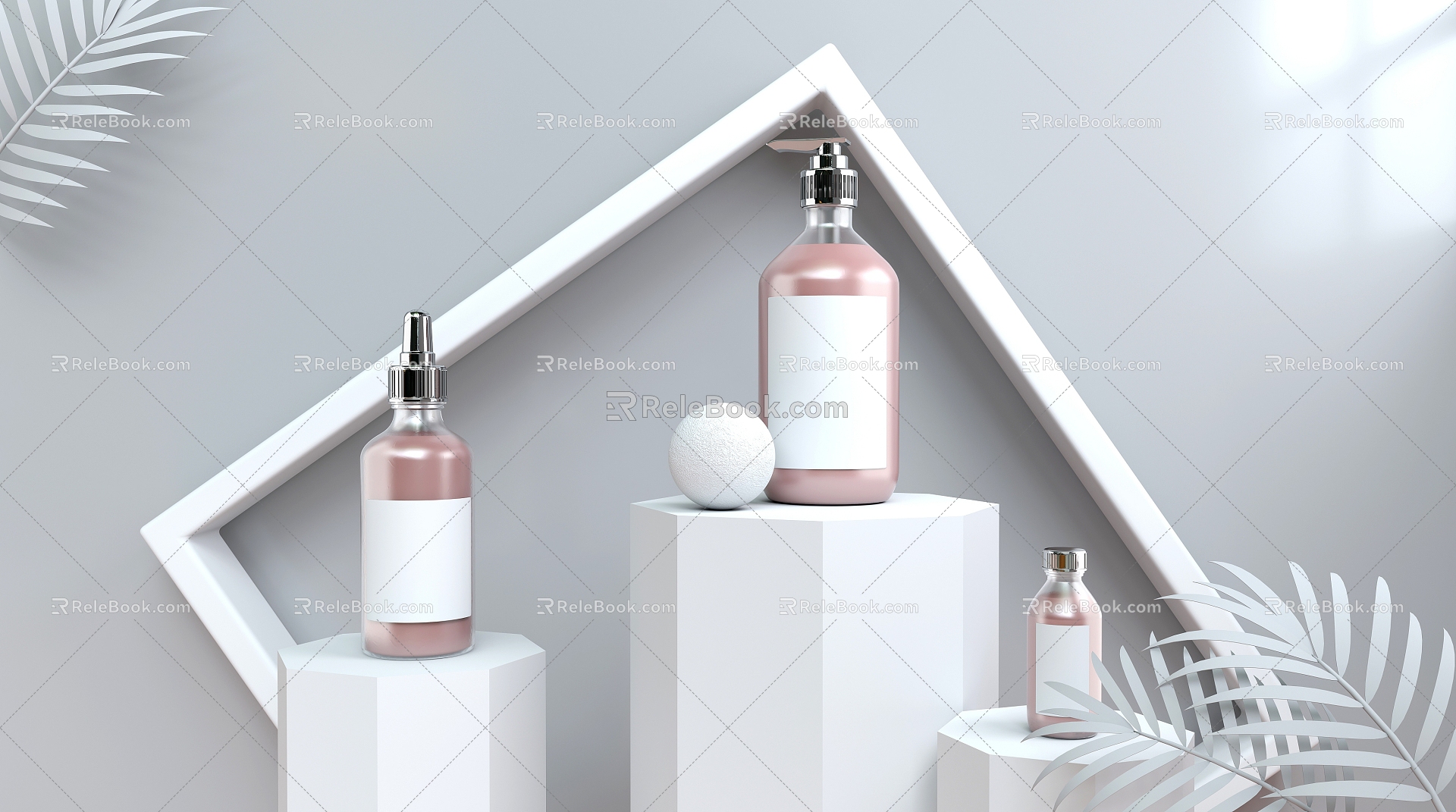 Modern cosmetics high-end cosmetics prototype 3d model