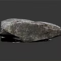 Natural Wood Stone Pieces With Silver White And Dark Gray Rough Surface