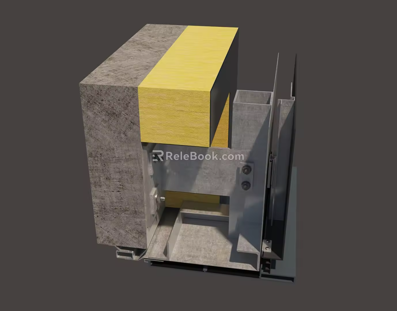 modern node 3d model