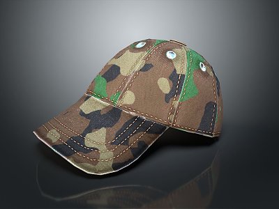 modern hat cap baseball cap 3d model