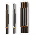 Modern Wall Lamps With Sleek Metal Design And Different Finishes For Home Decor