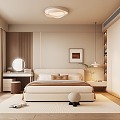 Modern Home Bedroom Master Bedroom Dresser 3d model