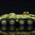 modern armored car 3d model