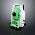Advanced Green And White Total Station Surveying Instrument With Digital