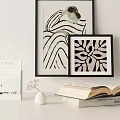 Modern ornaments combination 3d model