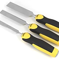 chisel hardware tools 3d model