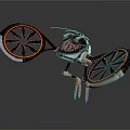 Modern Spaceship Spacecraft 3d model