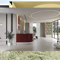 SPA Sauna Luxury Interior Design With Modern Relaxation Space And Decorative Plants