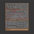 Modern Synthesizer Antique Synthesizer Classical Synthesizer 3d model