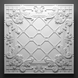 suspended ceiling 3d model