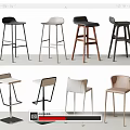 Stylish Bar Stools With Various Designs And Color Choices For Modern Home Interiors