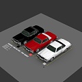 American Car 3d model