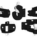 Assorted Heavy Duty Metal Hooks With Sturdy Construction For Industrial Applications