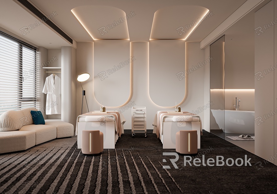 Beauty Salon SPA Room Beauty Salon Room Nail Salon model