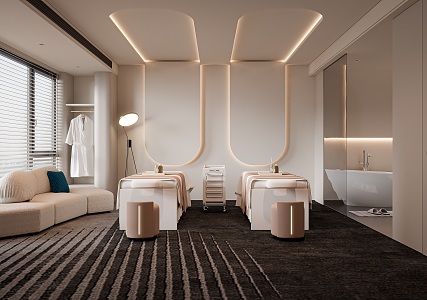 Beauty Salon SPA Room Beauty Salon Room Nail Salon 3d model