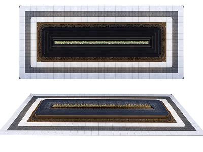 Modern Waterscape High-end Exquisite Waterscape 3d model