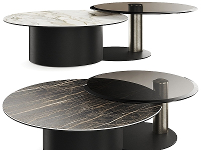 Modern coffee table coffee table combination 3d model