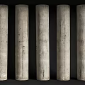 concrete column 3d model