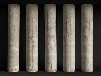 concrete column 3d model