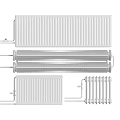 Different Types of Modern White Radiators for Home Heating Applications