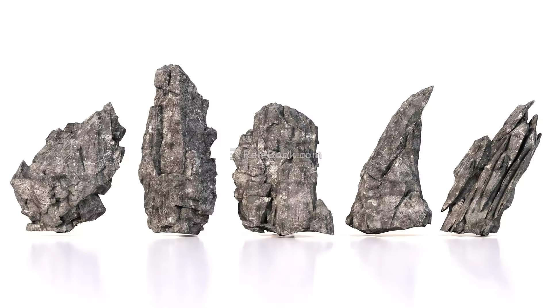 Rock Stone Block Landscape Stone 3d model