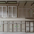 Various Styles Of Doors And Windows Display With Glass Panels And Frames