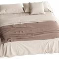 Wind double bed 3d model