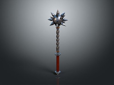 Sci-fi Hammer Sci-fi Stick Mace Sci-fi Weapon Ancient Weapon Hammer Cold Weapon Medieval Item model