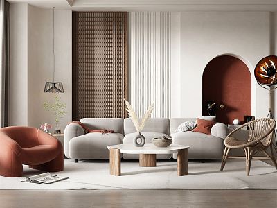 The Silent Living Room 3d model