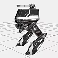 Mecha Warrior 3d model