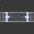 Gray Skateboard Equipment With Durable Deck And Smooth Rolling Wheels