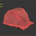 Rock Block Rock Block Rock Specimen Boulder Big Stone Block Rock Stratum Rock Stratum Rock Stratum Rock 3d model