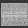 Sturdy Diamond Pattern Metal Plate Component For Electronic Appliance Protection