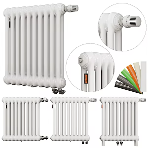 Modern radiator combination 3d model