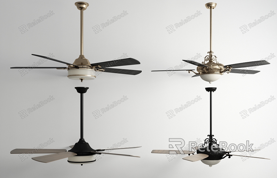 Modern ceiling fan lamp ceiling fan lamp fan lamp combination model