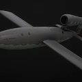 Detailed Airliner Model Showcasing Sleek Fuselage And Aerodynamic Wing Design