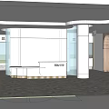 Hospital Outpatient Clinic Reception Area With Modern Interior Bright Lighting And Wooden Decor