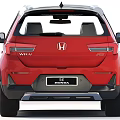 Red SUV Car Exterior Design With Modern Styling And Details