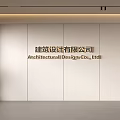 Modern Front Desk Background Wall Simple Background Wall Front Desk Reception Area Background Wall Company Front Desk Background Wall 3d model
